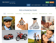 Tablet Screenshot of moneypandit.com